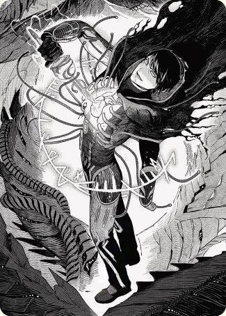 Jace, the Perfected Mind 2 Art Card [Phyrexia: All Will Be One Art Series] | Good Games North