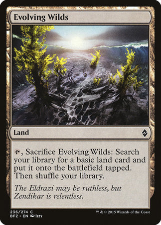 Evolving Wilds [Battle for Zendikar] | Good Games North