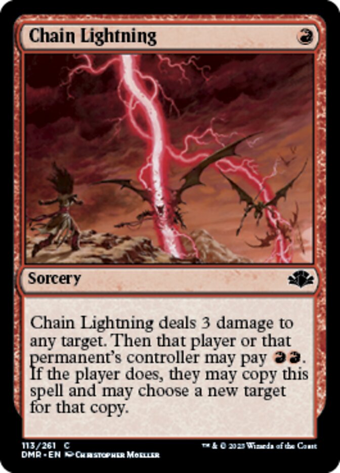 Chain Lightning [Dominaria Remastered] | Good Games North