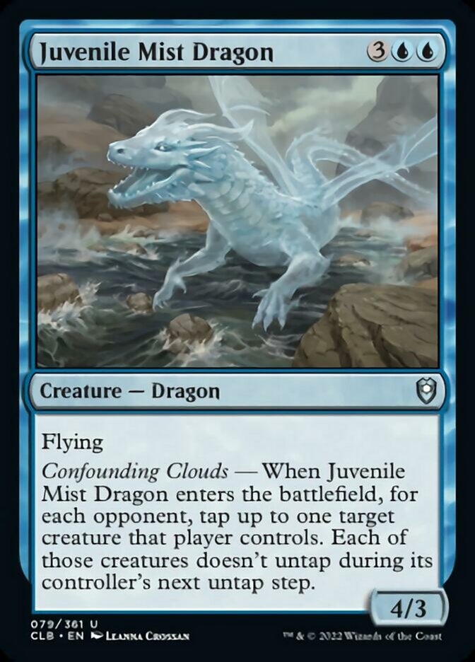 Juvenile Mist Dragon [Commander Legends: Battle for Baldur's Gate] | Good Games North