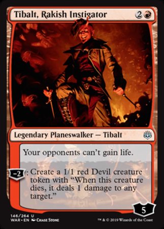 Tibalt, Rakish Instigator [War of the Spark] | Good Games North