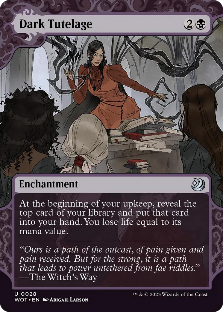 Dark Tutelage [Wilds of Eldraine: Enchanting Tales] | Good Games North