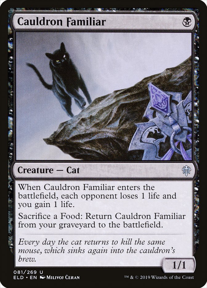 Cauldron Familiar [Throne of Eldraine] | Good Games North