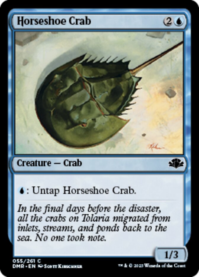 Horseshoe Crab [Dominaria Remastered] | Good Games North