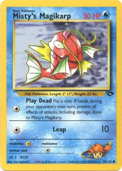Misty's Magikarp (88/132) [Gym Challenge Unlimited] | Good Games North