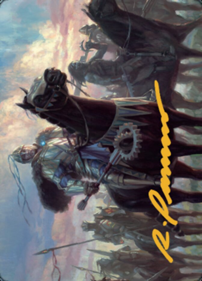 Shanid, Sleepers' Scourge Art Card (Gold-Stamped Signature) [Dominaria United Art Series] | Good Games North