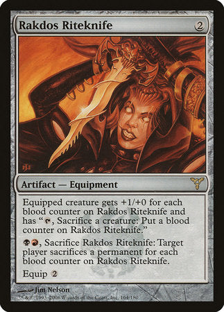Rakdos Riteknife [Dissension] | Good Games North