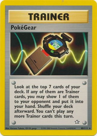 PokeGear (88/111) [Neo Genesis Unlimited] | Good Games North