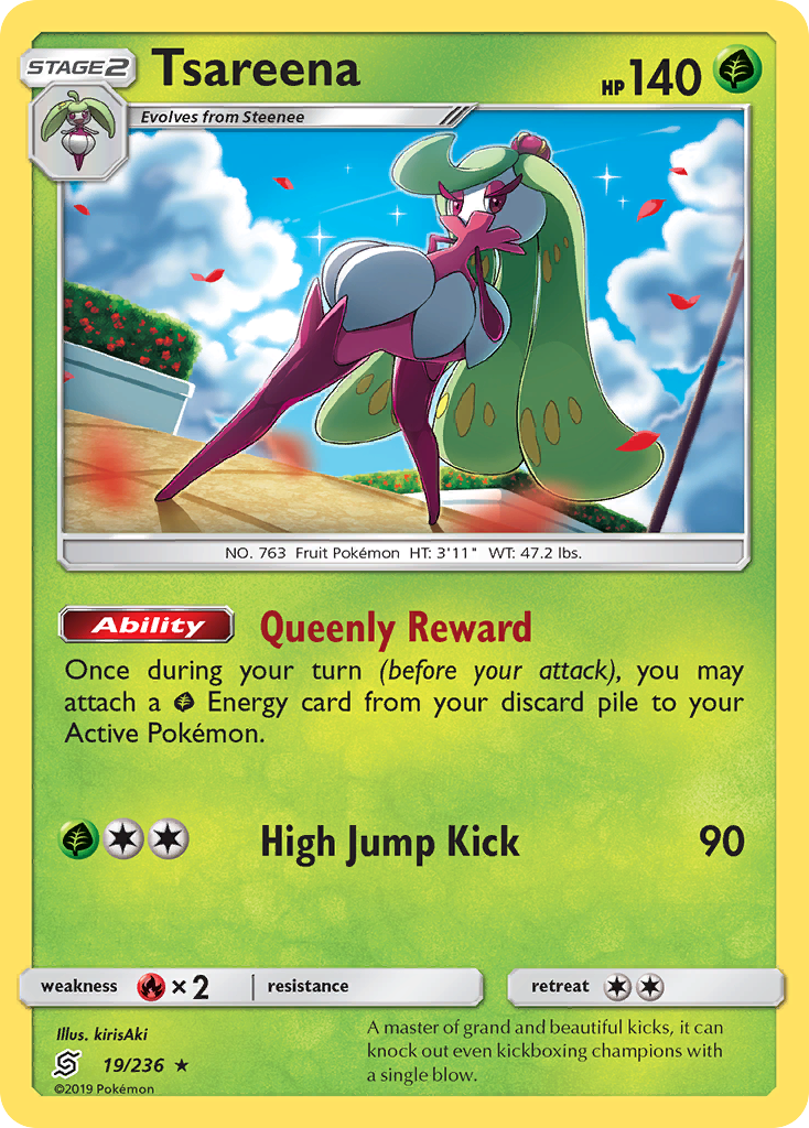 Tsareena (19/236) [Sun & Moon: Unified Minds] | Good Games North
