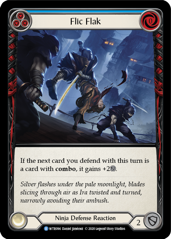 Flic Flak (Blue) [U-WTR094] (Welcome to Rathe Unlimited)  Unlimited Rainbow Foil | Good Games North