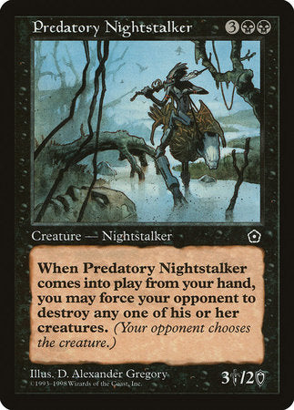 Predatory Nightstalker [Portal Second Age] | Good Games North
