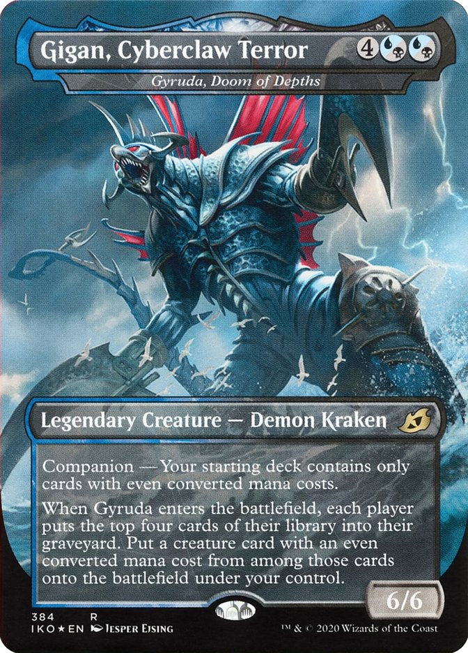 Gyruda, Doom of Depths - Gigan, Cyberclaw Terror (Godzilla Series) [Ikoria: Lair of Behemoths] | Good Games North