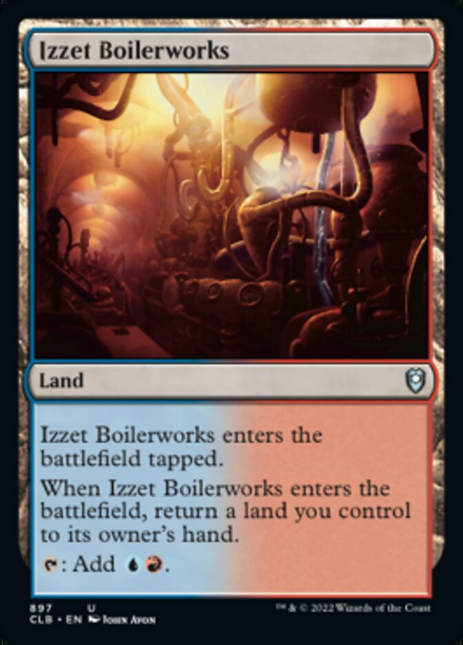 Izzet Boilerworks [Commander Legends: Battle for Baldur's Gate] | Good Games North