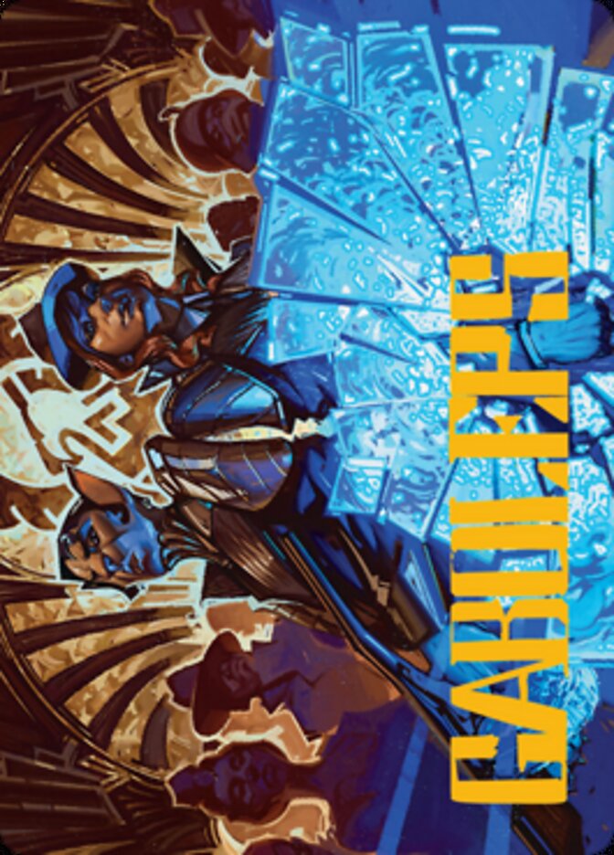 Contractual Safeguard Art Card (Gold-Stamped Signature) [Streets of New Capenna Art Series] | Good Games North