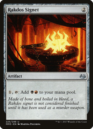 Rakdos Signet [Modern Masters 2017] | Good Games North