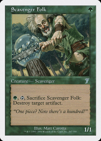 Scavenger Folk [Seventh Edition] | Good Games North