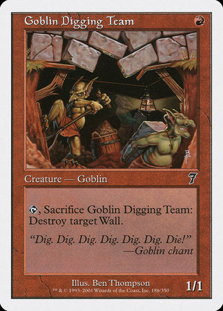 Goblin Digging Team [Seventh Edition] | Good Games North