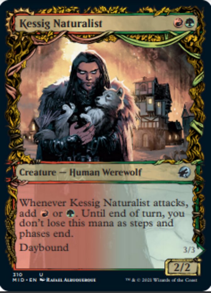 Kessig Naturalist // Lord of the Ulvenwald (Showcase Equinox) [Innistrad: Midnight Hunt] | Good Games North