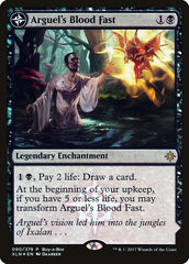 Arguel's Blood Fast // Temple of Aclazotz (Buy-A-Box) [Ixalan Treasure Chest] | Good Games North