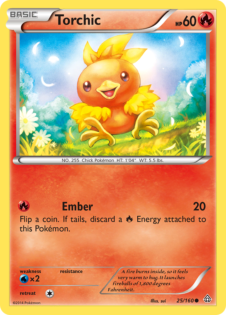 Torchic (25/160) [XY: Primal Clash] | Good Games North