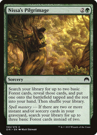 Nissa's Pilgrimage [Magic Origins] | Good Games North