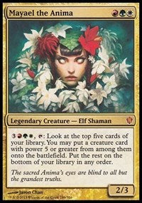 Mayael the Anima (Commander 2013) [Oversize Cards] | Good Games North