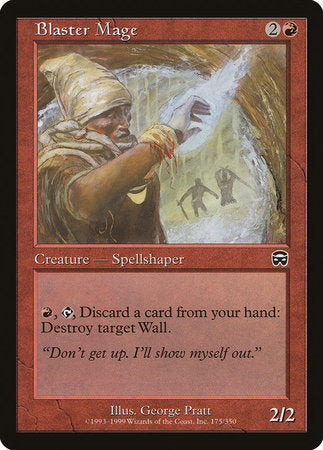 Blaster Mage [Mercadian Masques] | Good Games North