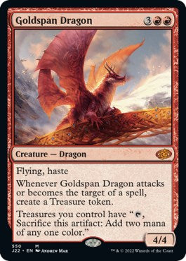 Goldspan Dragon [Jumpstart 2022] | Good Games North