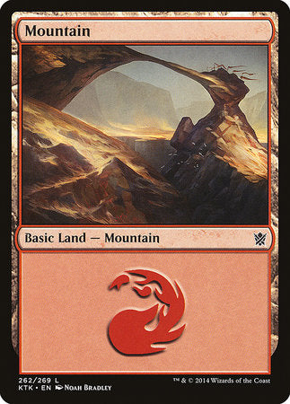 Mountain (262) [Khans of Tarkir] | Good Games North