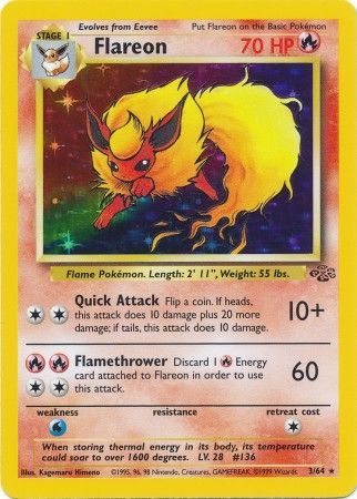 Flareon (3/64) [Jungle Unlimited] | Good Games North