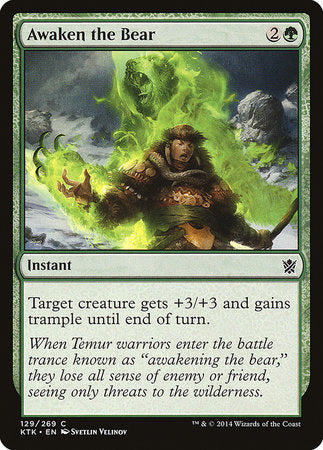 Awaken the Bear [Khans of Tarkir] | Good Games North