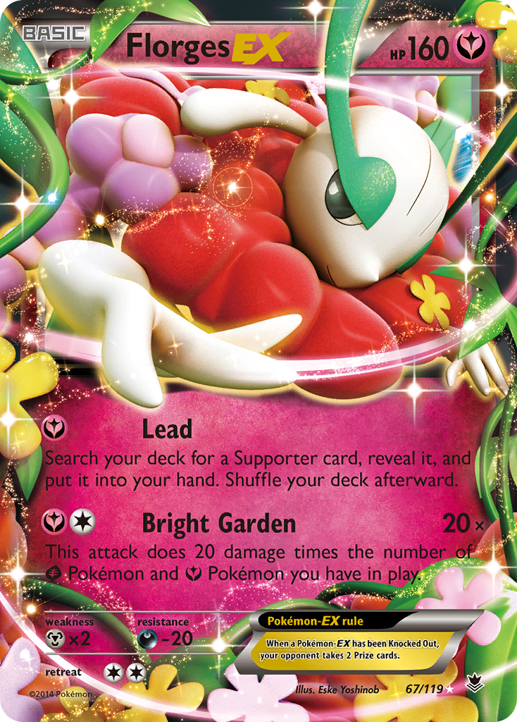 Florges EX (67/119) [XY: Phantom Forces] | Good Games North