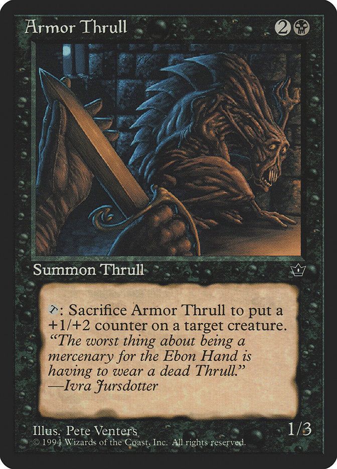 Armor Thrull (Pete Venters) [Fallen Empires] | Good Games North