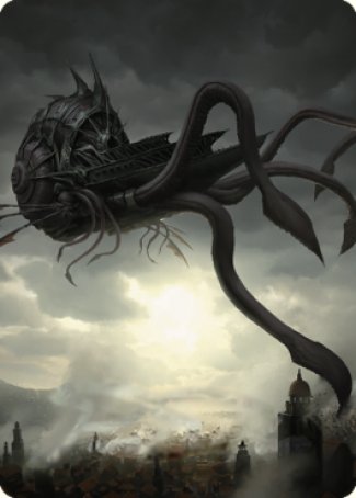 Nautiloid Ship Art Card [Commander Legends: Battle for Baldur's Gate Art Series] | Good Games North