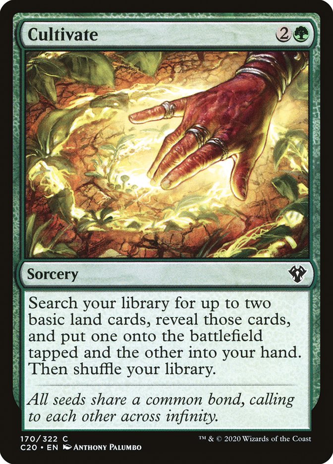 Cultivate [Commander 2020] | Good Games North