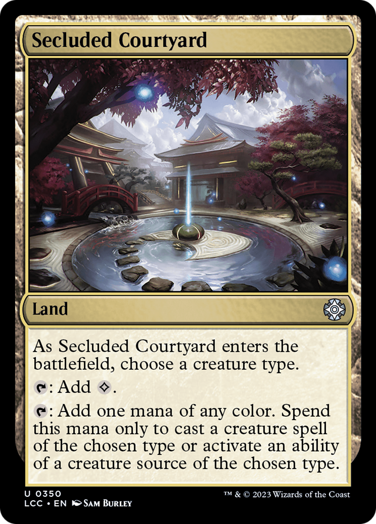 Secluded Courtyard [The Lost Caverns of Ixalan Commander] | Good Games North
