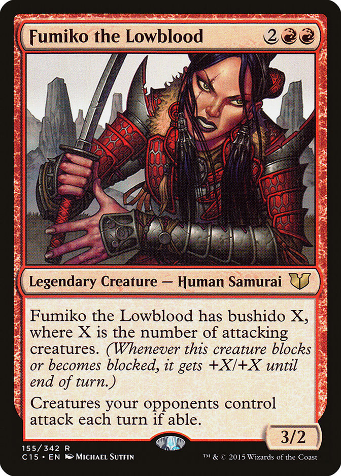 Fumiko the Lowblood [Commander 2015] | Good Games North