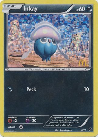 Inkay (6/12) [McDonald's Promos: 2014 Collection] | Good Games North