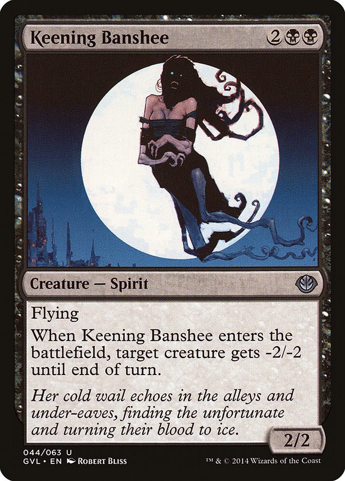Keening Banshee (Garruk vs. Liliana) [Duel Decks Anthology] | Good Games North
