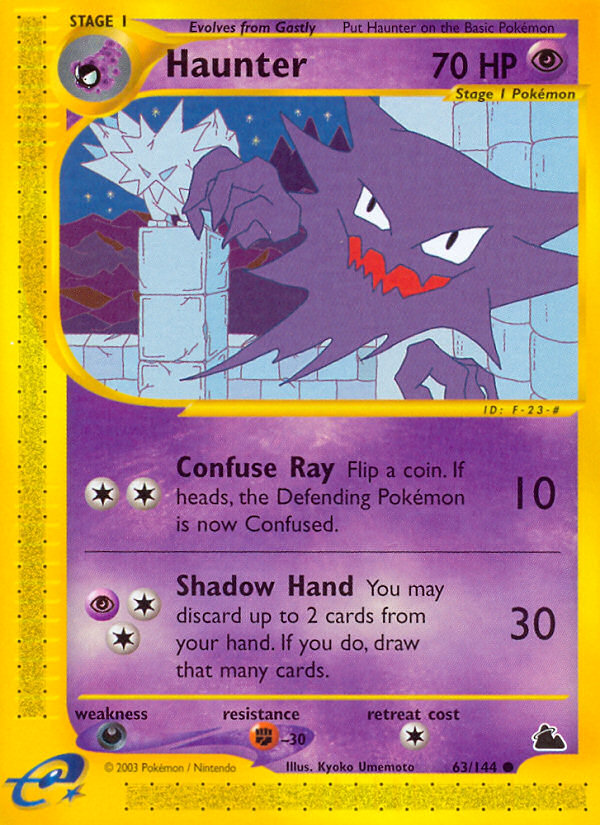 Haunter (63/144) [Skyridge] | Good Games North
