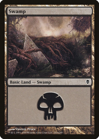 Swamp (241a) [Zendikar] | Good Games North