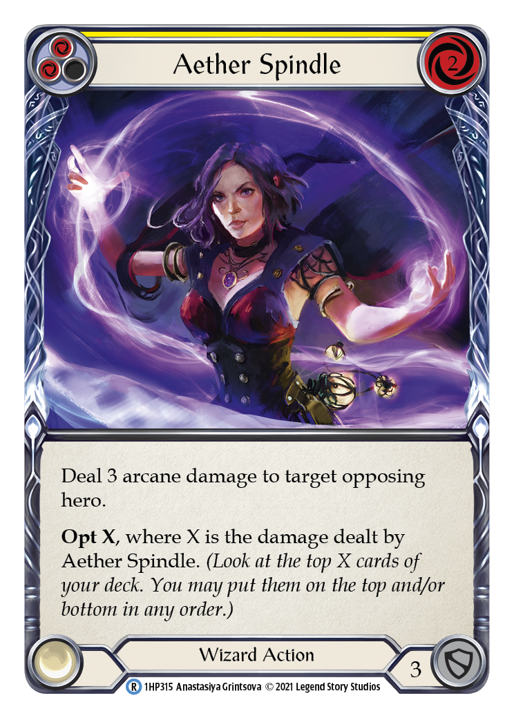 Aether Spindle (Yellow) [1HP315] | Good Games North