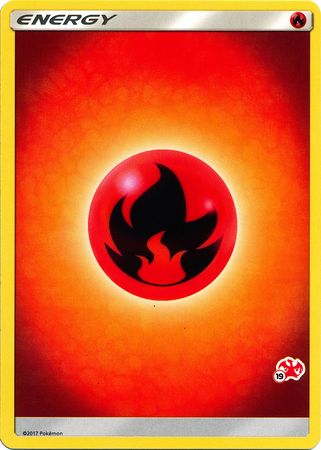 Fire Energy (Charizard Stamp #19) [Battle Academy 2020] | Good Games North