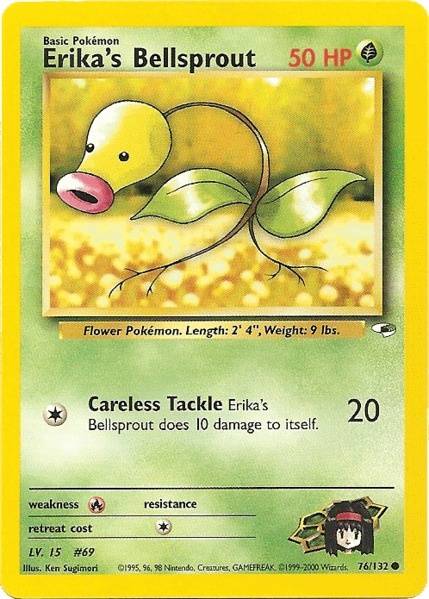 Erika's Bellsprout (76/132) [Gym Heroes Unlimited] | Good Games North