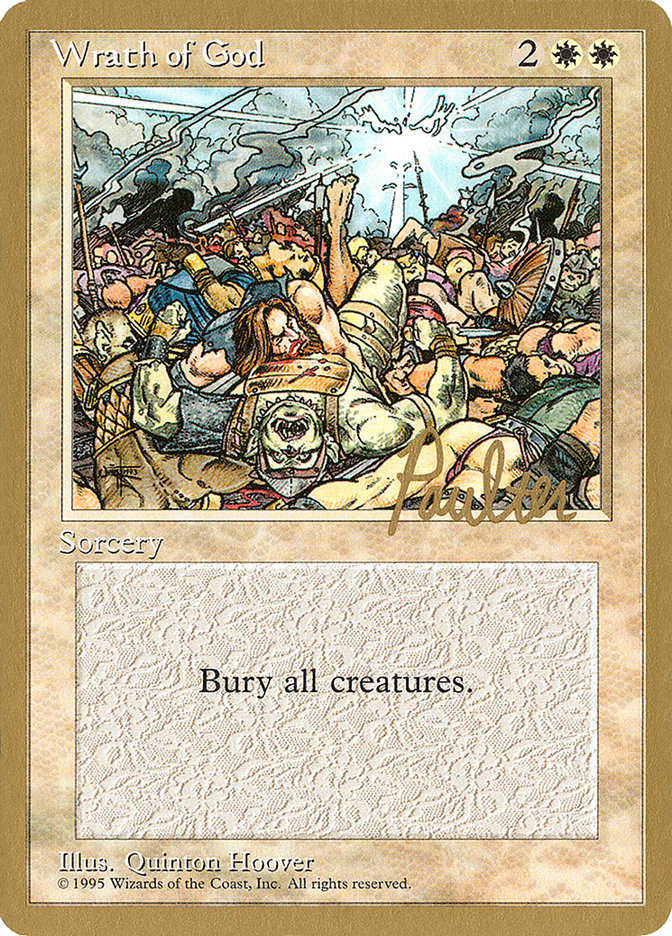 Wrath of God (Preston Poulter) [Pro Tour Collector Set] | Good Games North