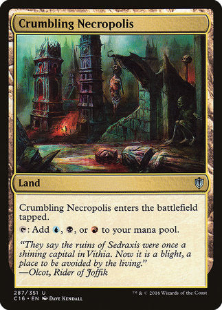 Crumbling Necropolis [Commander 2016] | Good Games North