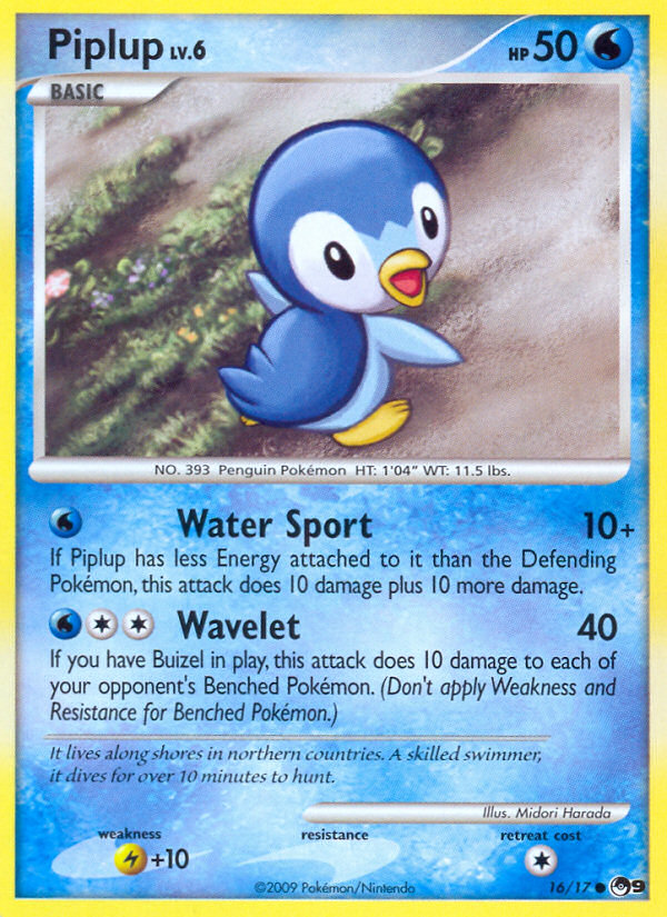 Piplup (16/17) [POP Series 9] | Good Games North