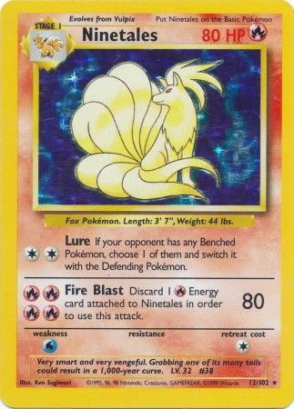 Ninetales (12/102) [Base Set Unlimited] | Good Games North