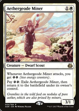 Aethergeode Miner [Aether Revolt] | Good Games North