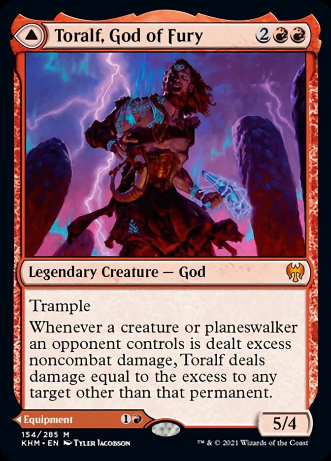 Toralf, God of Fury // Toralf's Hammer [Kaldheim] | Good Games North
